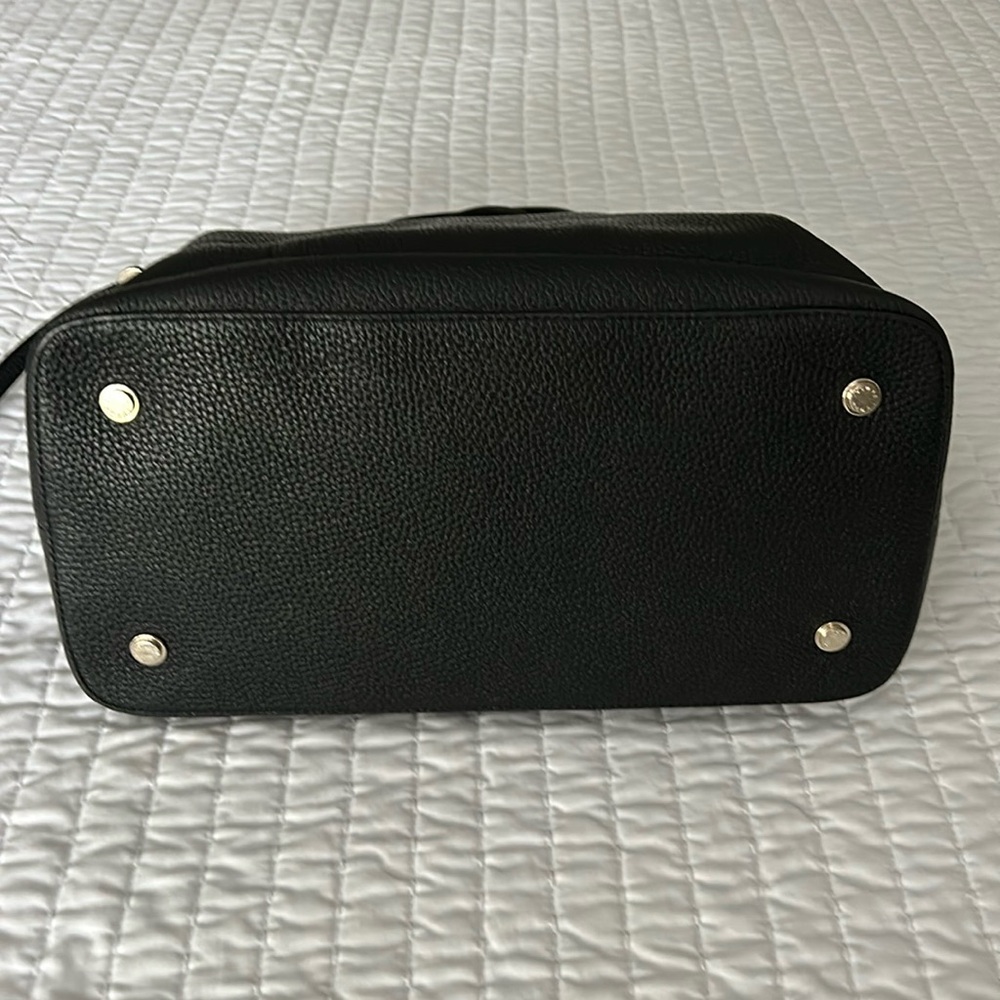 Henri Bendel Black Satchel Handbag - Picture 8 of 16